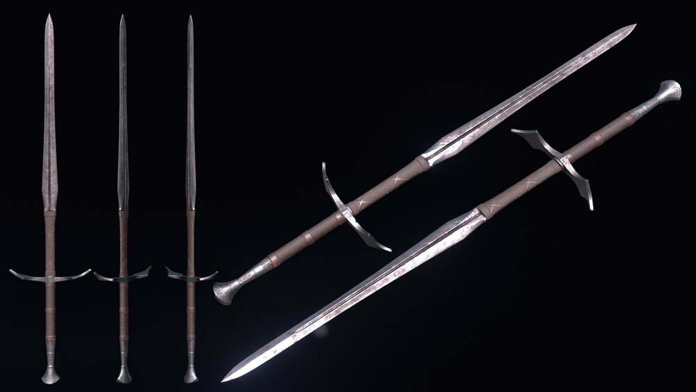 Iron Fantasy Weapon Set 