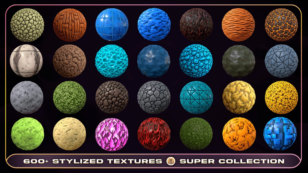 600+ Super Texture Collection 