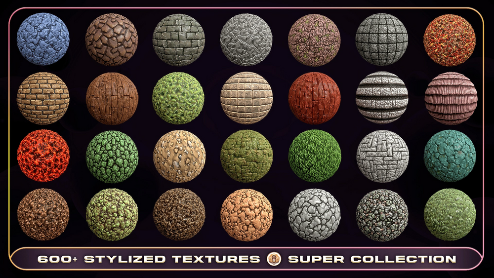 600+ Super Texture Collection 