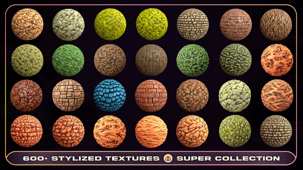 600+ Super Texture Collection 