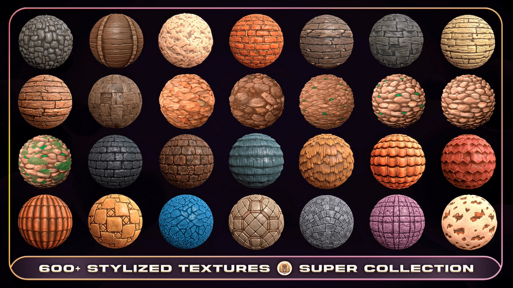 600+ Super Texture Collection 