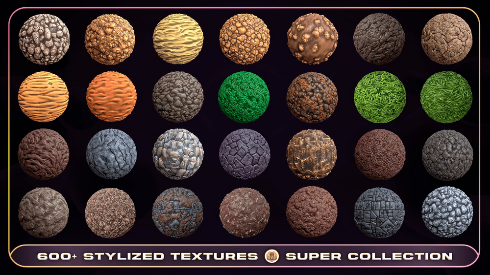 600+ Super Texture Collection 