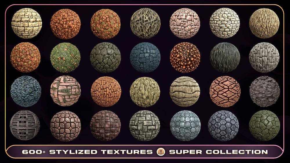 600+ Super Texture Collection 