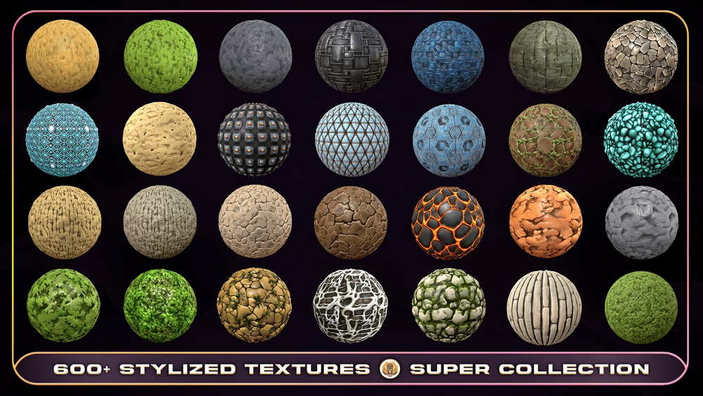 600+ Super Texture Collection 