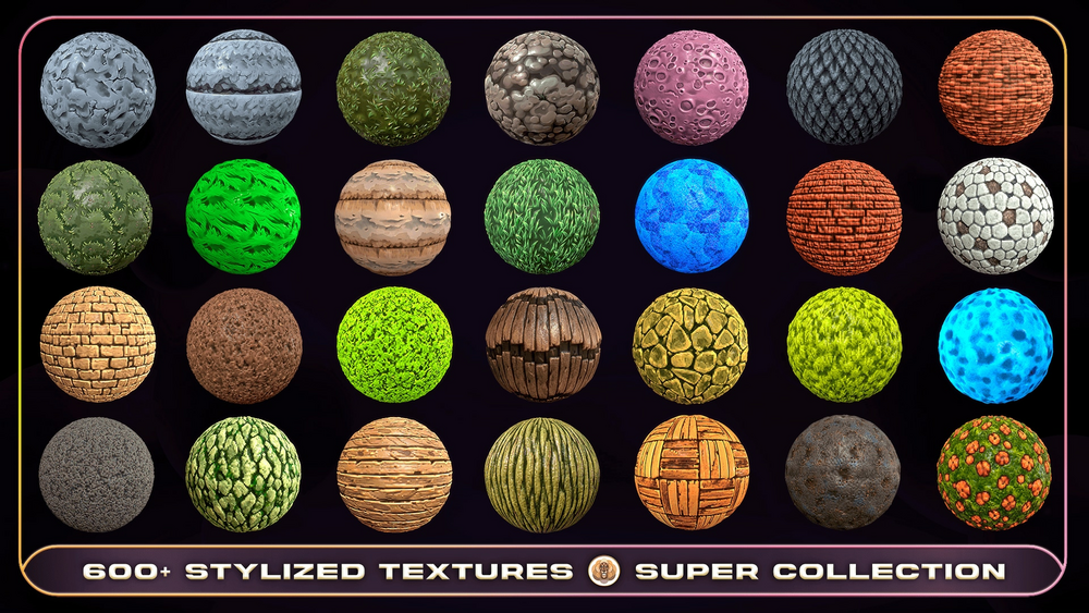 600+ Super Texture Collection 