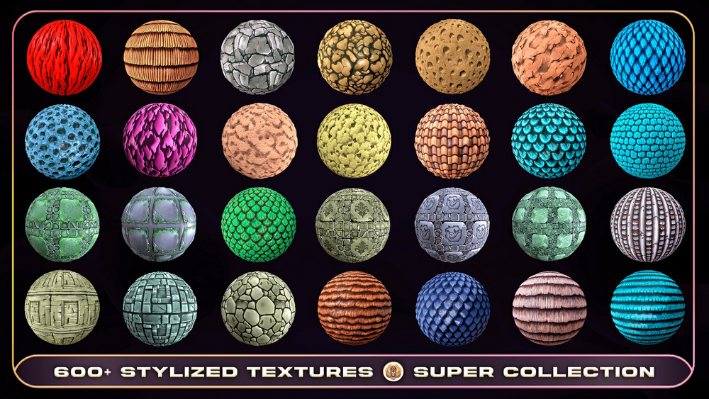 600+ Super Texture Collection 