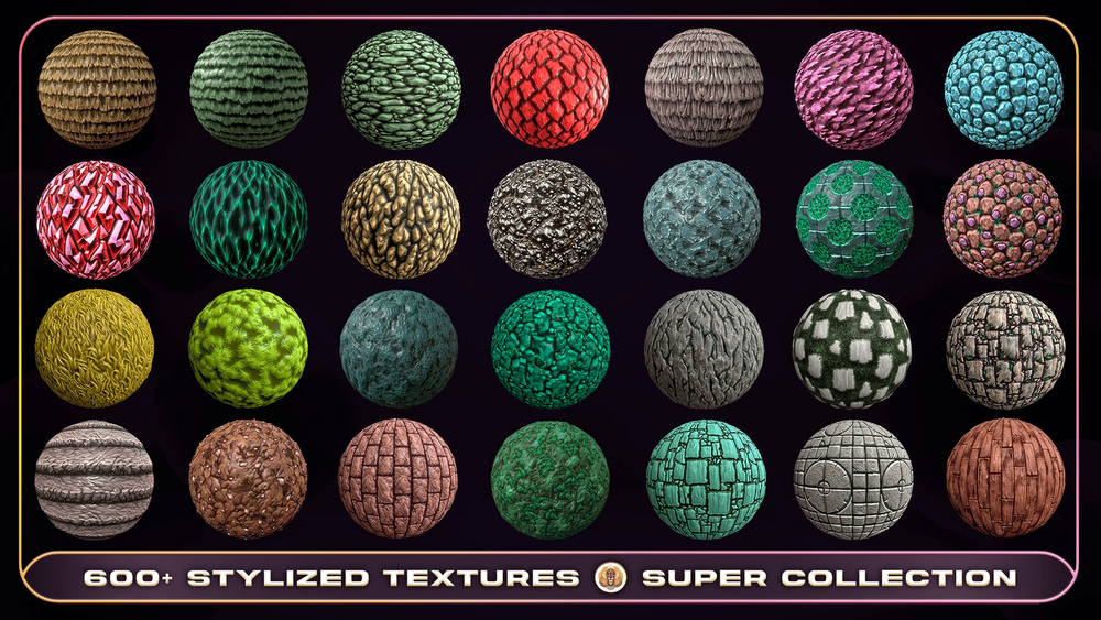 600+ Super Texture Collection 