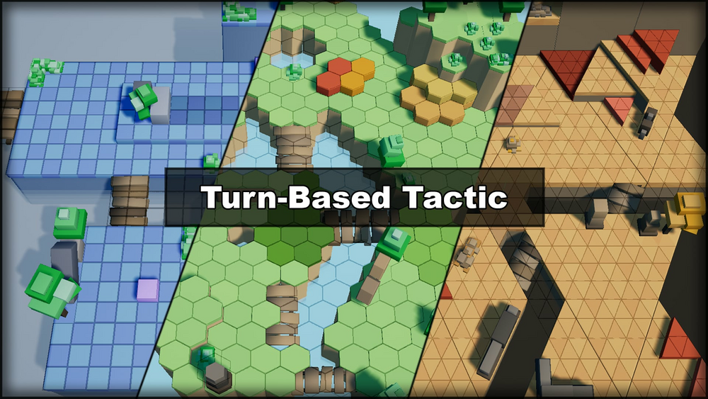 Turn-Based Tactic  -  Strategy Template 