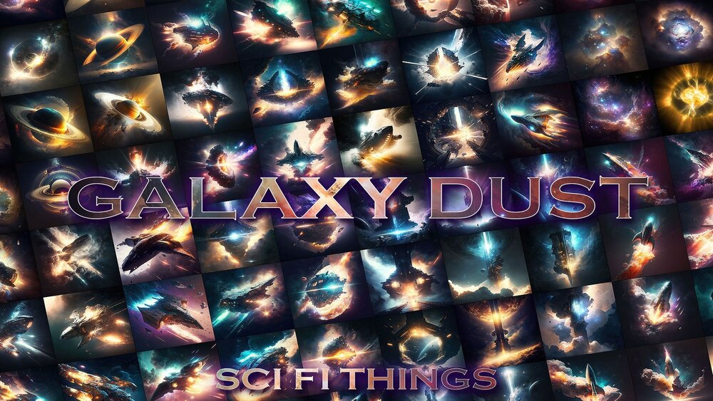 Galaxy Dust - Sci-Fi Things - FPS / RPG / Icon Bundle 