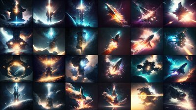 Galaxy Dust - Sci-Fi Things - FPS / RPG / Icon Bundle 