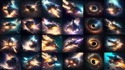 Galaxy Dust - Sci-Fi Things - FPS / RPG / Icon Bundle 