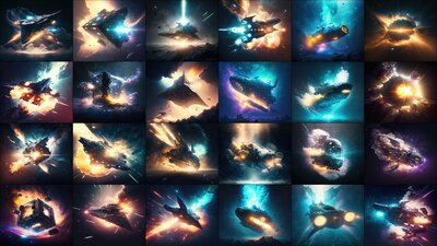 Galaxy Dust - Sci-Fi Things - FPS / RPG / Icon Bundle 