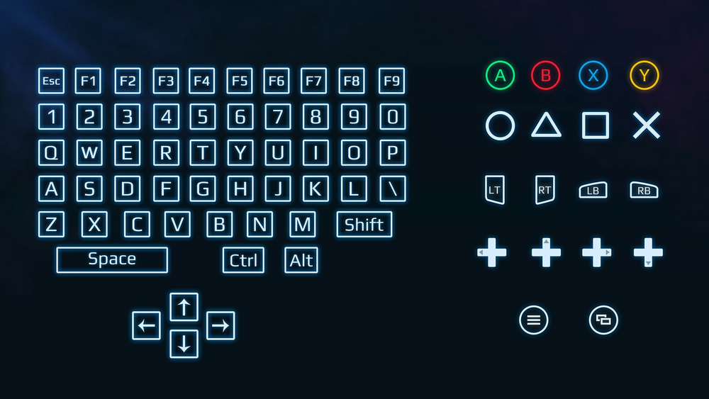 DARK SCI-FI UI 