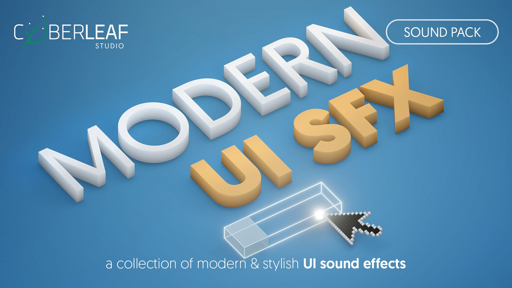 Modern UI SFX - sound pack 