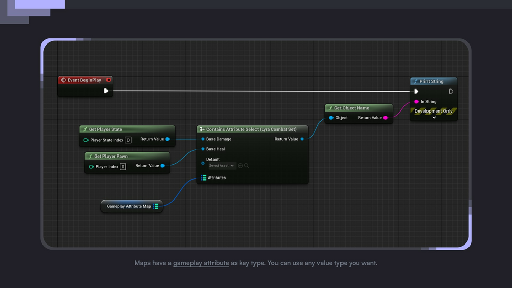 Gameplay Attribute Select 