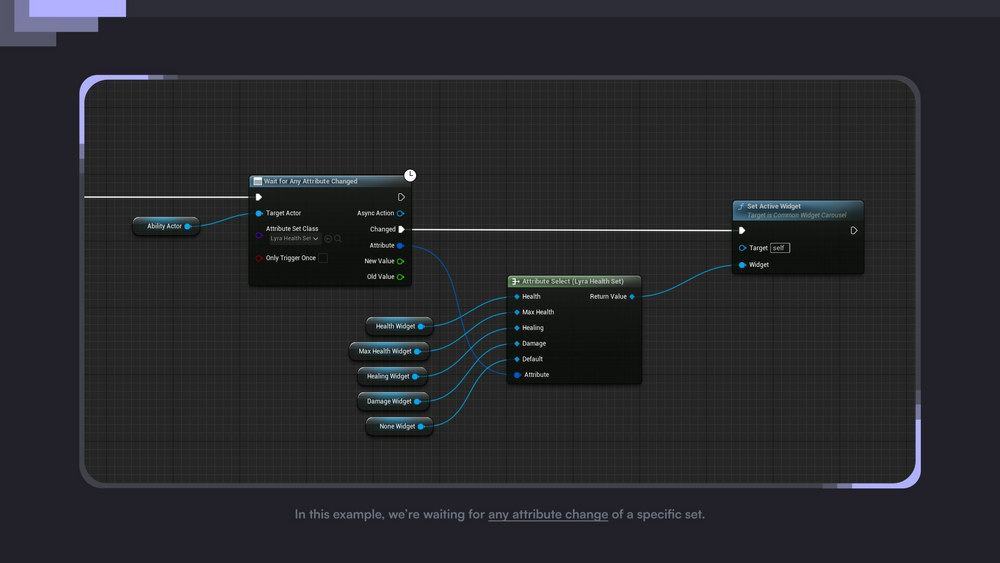 Gameplay Attribute Select 