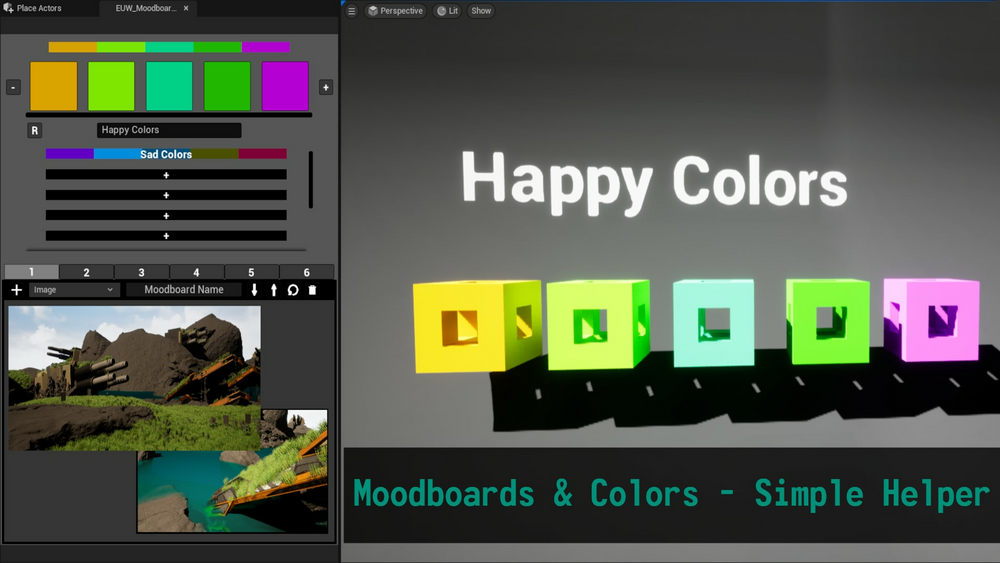 Moodboards & Colors - Simple Helper 