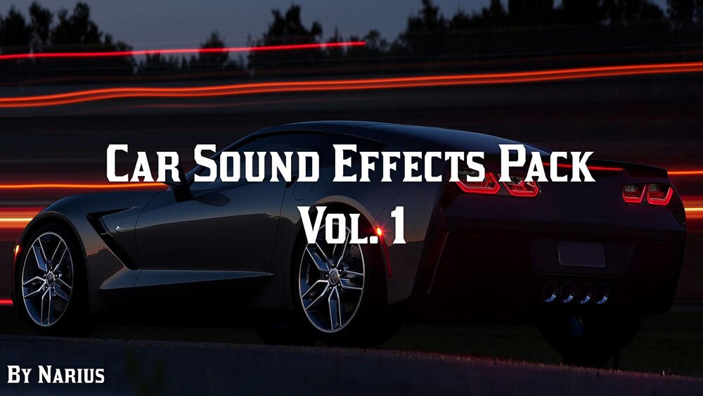 Car Sound Effects Pack. Vol. 1 (100+ SFX) 