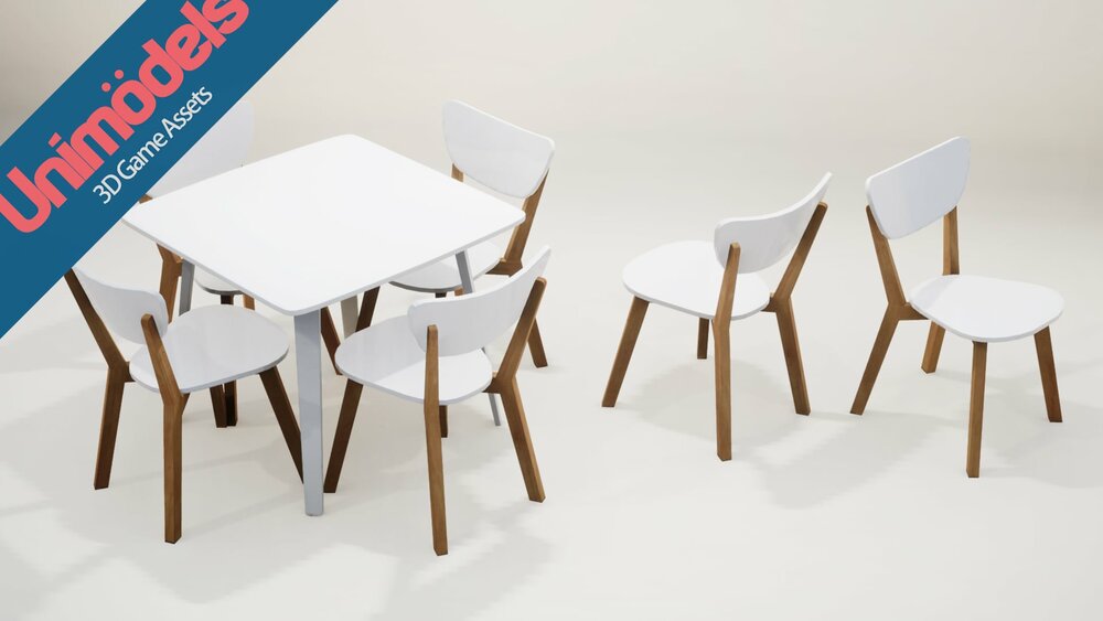 Chairs and Tables Vol. 3 by Unimodels 