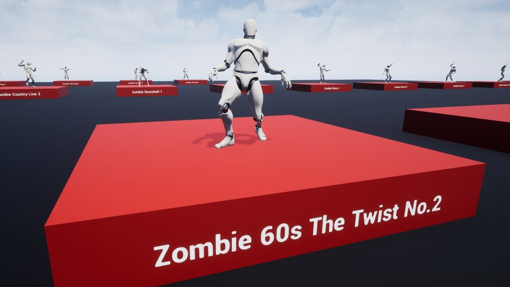 Zombie Dances MoCap Pack 