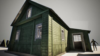 House Modular Wood 