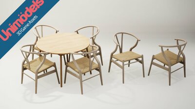 Chairs and Tables Vol. 3 by Unimodels 