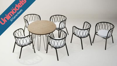 Chairs and Tables Vol. 3 by Unimodels 