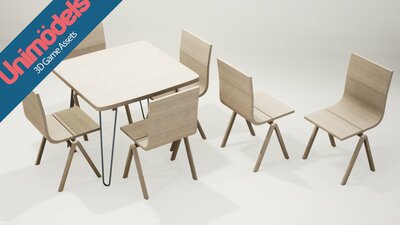 Chairs and Tables Vol. 3 by Unimodels 