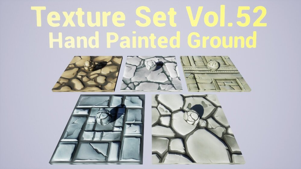 Floor Vol.52 - Hand Painted Textures 