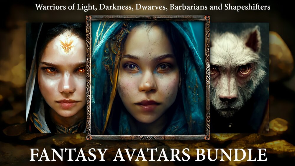 Avatars HQ: Fantasy Bundle 