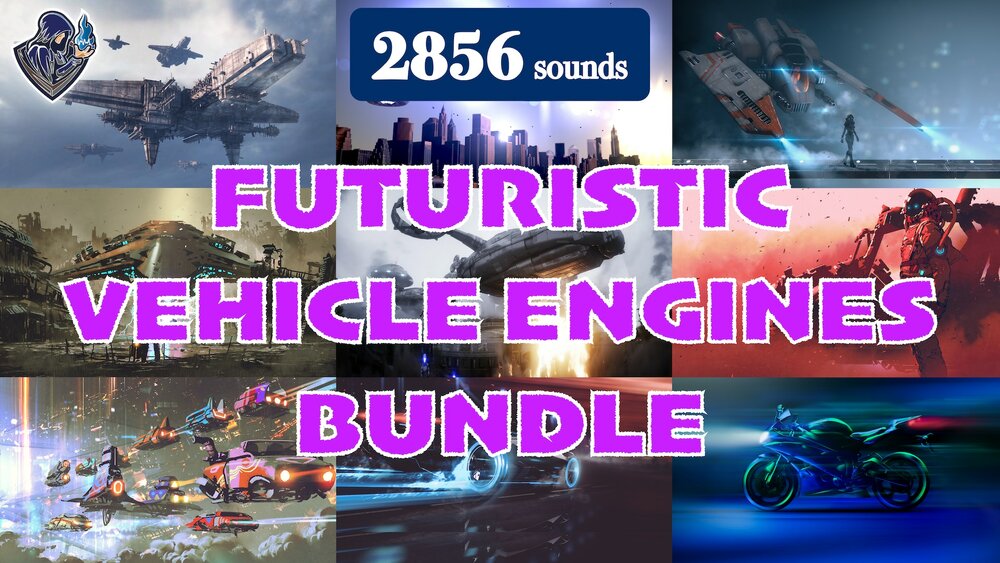 Futuristic Vehicle Engine Sounds Bundle 