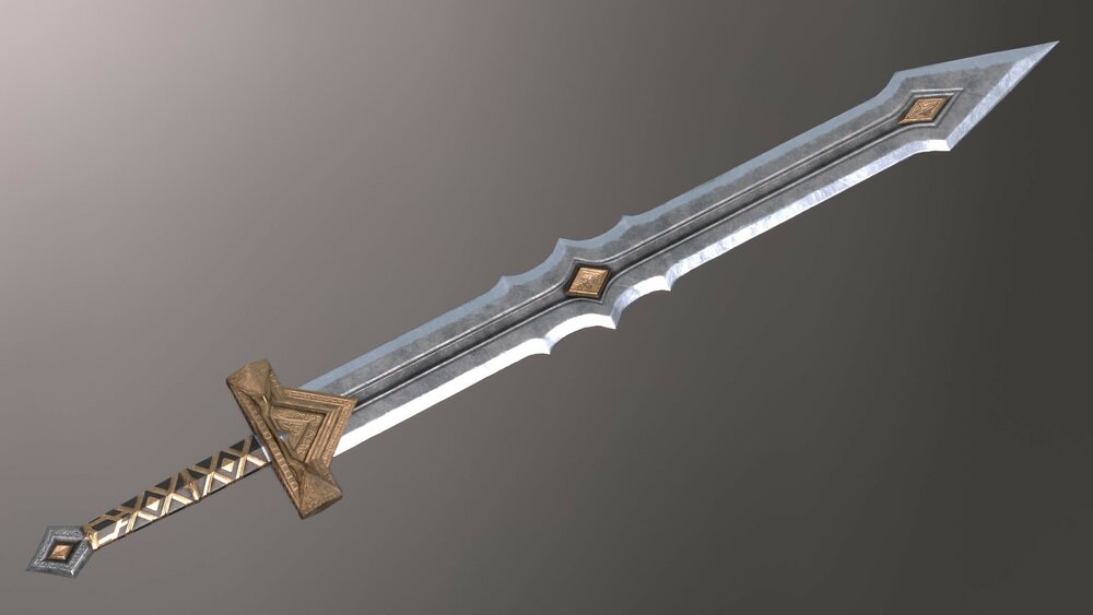 Fantasy Set Of Gnome Weapons 