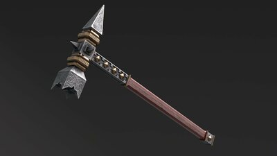 Fantasy Set Of Gnome Weapons 