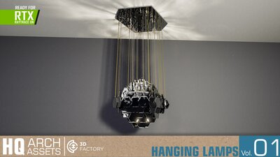 HQ Arch Assets / Hanging Lamps Vol.1 