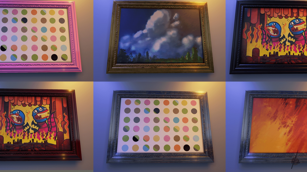 Framed Art and Canvas Pack 