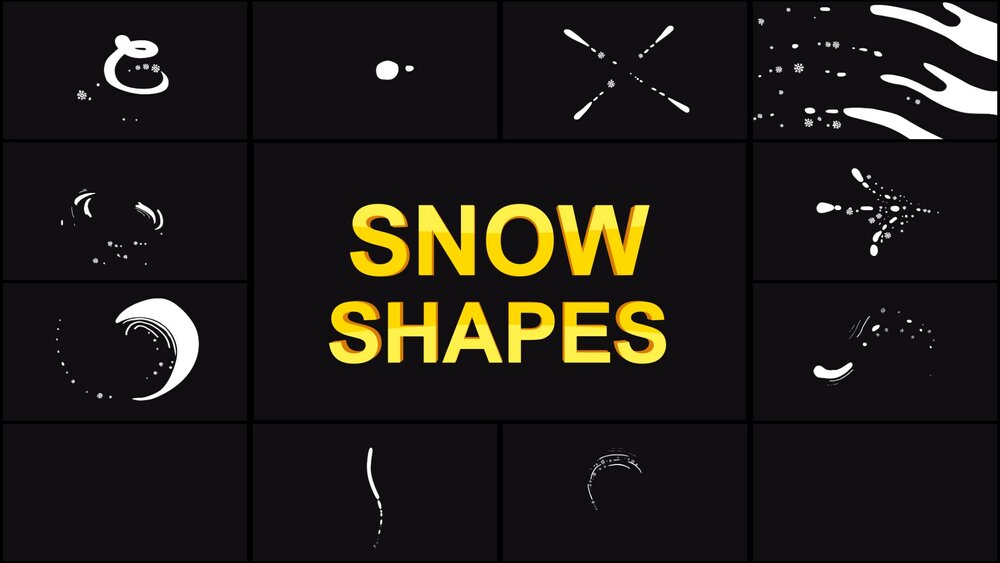 Snow Shapes 