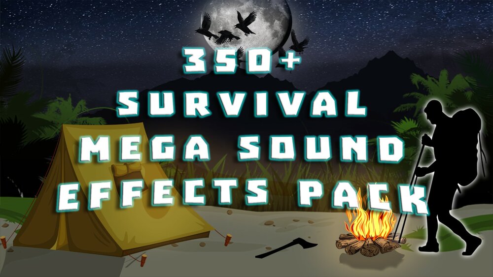 350+ SURVIVAL MEGA SOUND PACK 