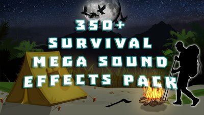 350+ SURVIVAL MEGA SOUND PACK