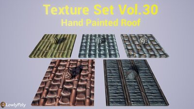 Roof Vol.30 - Hand Painted Textures 