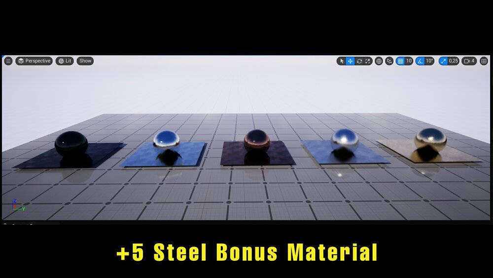 Metal Materials BUNDLE V3 + 5 Bonus Material 