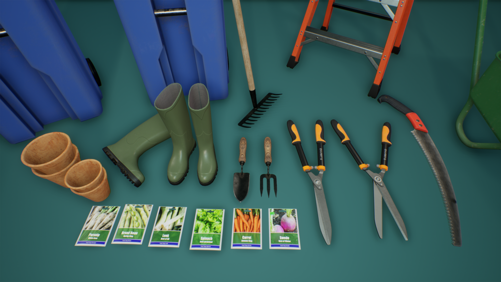 Game Ready Gardening Tools Pack 