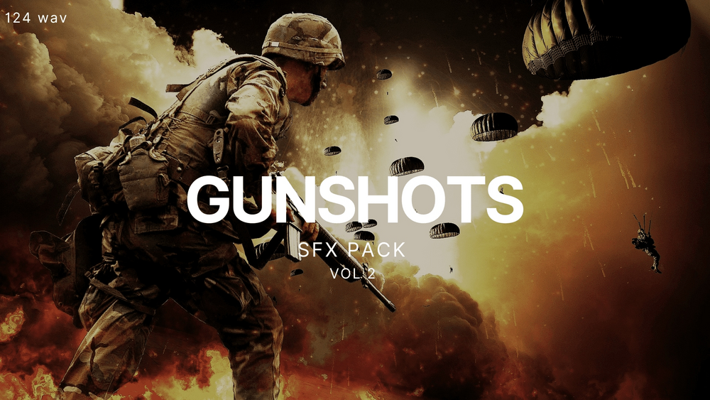 Gunshots Sfx Pack Vol 2 