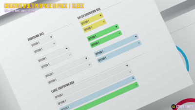 Multi Purpose UI (UMG) Pack - Sleek 