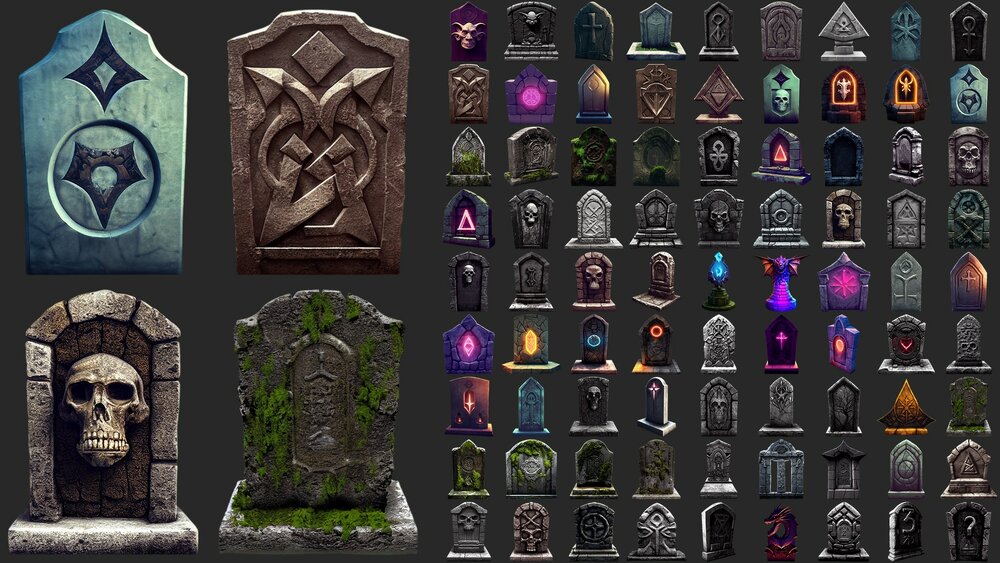 81 Gravestones 