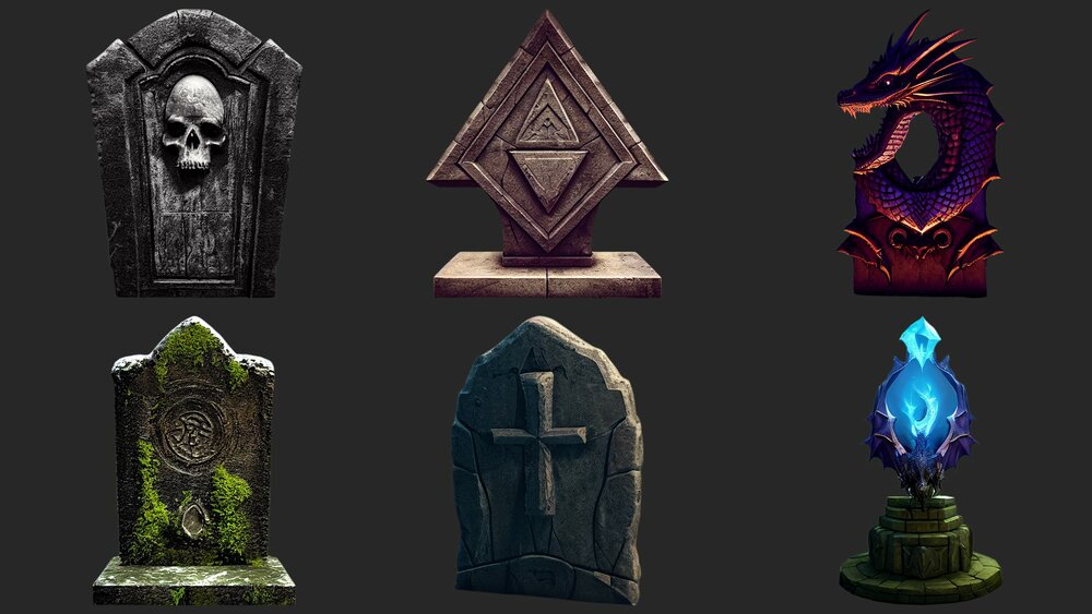 81 Gravestones 