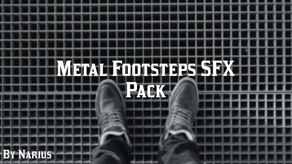 Metal Footsteps SFX Pack 