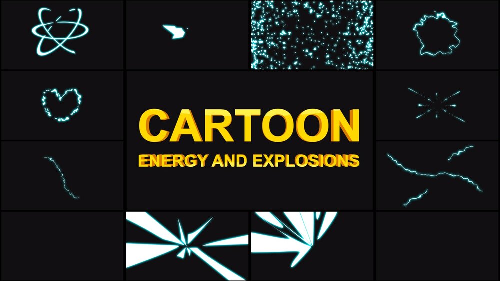 Cartoon Energy And Explosions 