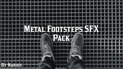 Metal Footsteps SFX Pack