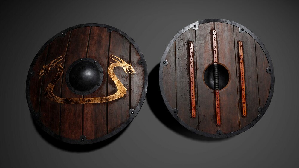 Viking Weapons and Shields Kit 