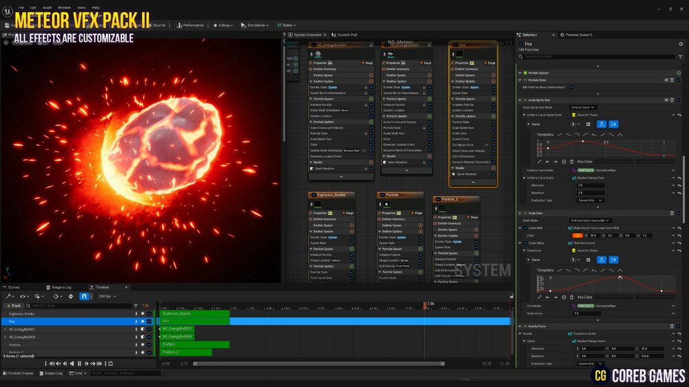 Meteor VFX Pack 2 